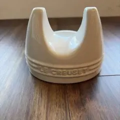 LE CREUSETホワイト鍋蓋スタンドのサムネイル
