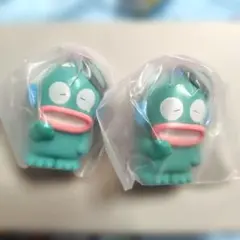 サンリオ　ハンギョドン　はぴだんぶい すやすやフィギュアチャーム　2点セット