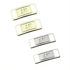 2セット(4枚)金属制 エアフォース1 デュブレ シューレースキーパー プレート