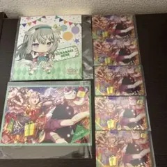 プロセカ　草薙寧々　ナンジャタウン色紙　特典　ウエハースカード開封済み　７点