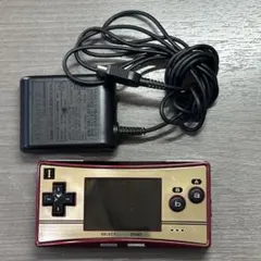【動作良好】ゲームボーイミクロ ファミコン生誕20周年モデル 純正充電器付き