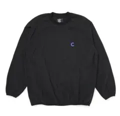 CHALLENGER/L/S C PATCH WIND CREW（GRAY） - メルカリ