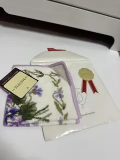 高島屋 花柄タオルハンカチ