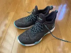asics バスケットボールシューズ 108A020 ブラック/ターコイズ
