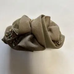 Reine Claude ビーズ装飾 ヘアクリップ