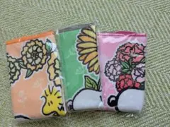 う*こ様 サッポロ一番バラエティーパック スヌーピー ミニタオルセット 3種