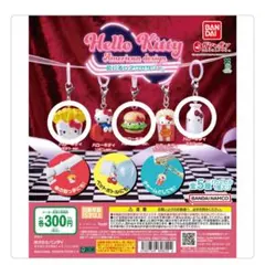 ハローキティ アメリカンデザイン めじるしアクセサリー カプセルトイ