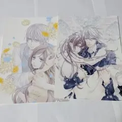 ヴァンパイア騎士 原画展 トレーディングミニ色紙 優姫＆枢＆零 樋野