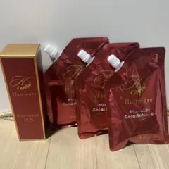 ヘアモアシリーズ薬用ヘアモアローション本体と入れ替え用3袋セット 