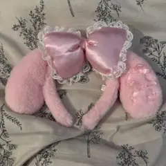 ウサギ耳カチューシャ ピンク マイメロディ