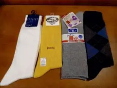 未使用 メンズソックス　 25〜28㎝ 4足セット