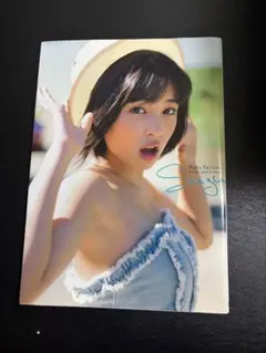 広瀬すず　1st写真集「suzu」イベント特典生写真　サイン入り 広瀬すず 1st写真集「suzu」イベント特典生写真 サイン入り