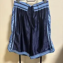 Nike バスケットボールパンツ ネイビー/ライトブルー　ナイキ　バスパン