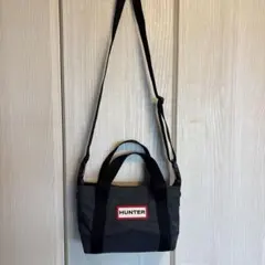 HUNTER 2way ショルダーバッグ グレー