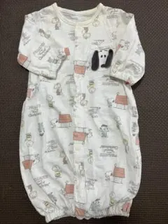 薄手　長袖　カバーオール兼ロンパース50-70㌢