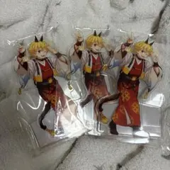 鬼滅の刃 干支 午年 アクリルスタンド 我妻善逸 3点まとめ売り