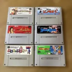 スーパーファミコンソフト/まとめ売り/18本セット/【動作確認済