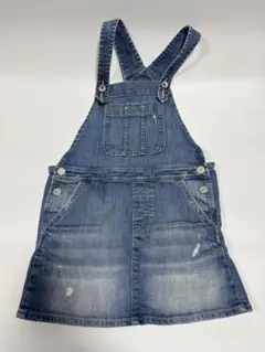 GapKids デニムオーバーオール130cm