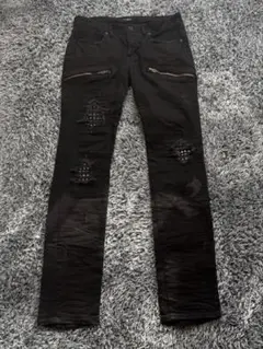 スタッズ デニム