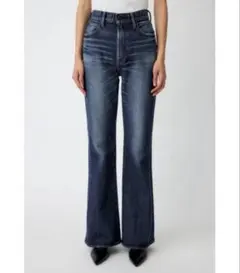 moussy MVS D/BLU FLARE 24 フレアデニム