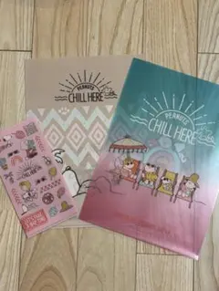 ユニバーサルスタジオジャパン　スヌーピークリアファイル&チケットケースセット