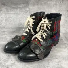 古着 GUCCI ディオニュソスバックル サイドジップブーツ　BEE刺繍 古着 GUCCI ディオニュソスバックル サイドジップブーツ BEE刺繍