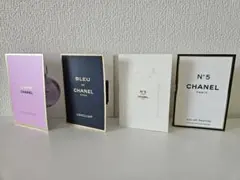 CHANEL香水サンプル　4種類おまとめ　4本