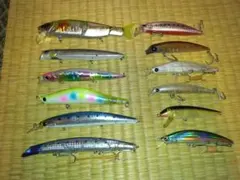 シーバス ミノー・プラグ 14本セット - メルカリ