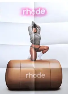 限定　レア　未使用　rhode　ポケットブラッシュチーク 発売記念 ポスター