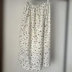 ショコラフィネローブ 花柄ガウチョ