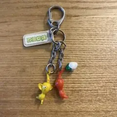ピクミン キーホルダー 2体付き 平成レトロ