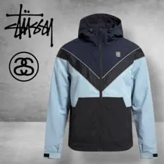 【希少配色】STUSSY ステューシー ナイロンジップパーカー ジャケット M