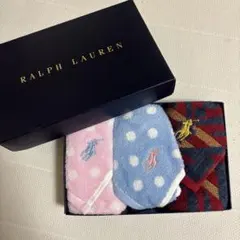 Ralph Lauren タオルハンカチ 3枚セット