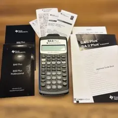 BAII(BA2)Plus Professional 日本語ガイド CFA 電卓 - メルカリ
