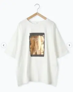 SM2 サマンサモスモス 　プリントTシャツ
