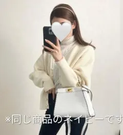 【美品】UNIQLO U エクストラファインメリノ タートルネックセーター　M