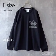アディダス トレフォイルロゴ プルオーバー スウェット メンズ ユニセックス L