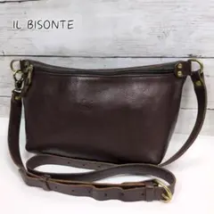 イルビゾンテ ショルダーバッグ ボディバッグ バムバッグ 2way ブラウンのサムネイル
