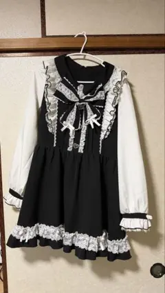 リボンセットレースワンピース axes femme【懐古】series - メルカリ