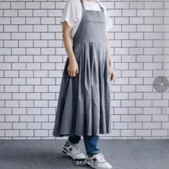 DEAN＆DELUCA×BEAMS COUTURE　フレアのエプロンドレスのサムネイル