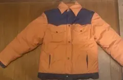 Levi's レッドタブ ダウンジャケットL オレンジ　デニム