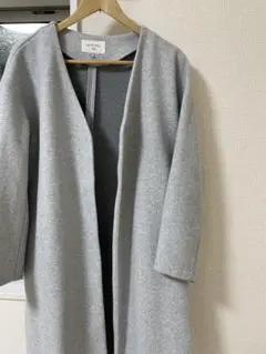 Samansa Mos2 グレー ロングコート