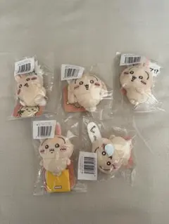 うさぎだらけくじ　E賞　ぬいぐるみバッジ　セット