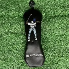 ヘッドカバー ユーティリティ　ハイブリッド　authentic 黒　ut