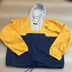 Nike ナイロンジャケット Lサイズ イエロー/ネイビー