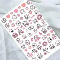 ディズニー ネイルシール 3Dネイルステッカー セルフネイル マリーちゃん