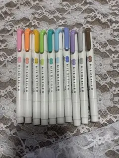 MILDLINER 10本セット カラーペン マーカー