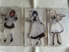 学マス 佑芽 美鈴 星南 アクリルスタンド 3種セット アニメイトカフェ