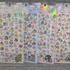 4枚セット オバケーヌ ドロップシール