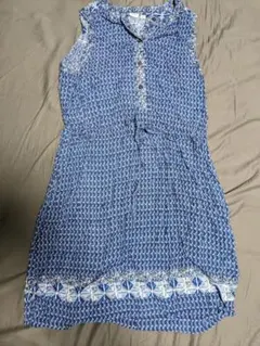 GAP ノースリーブ ワンピース Mサイズ 青